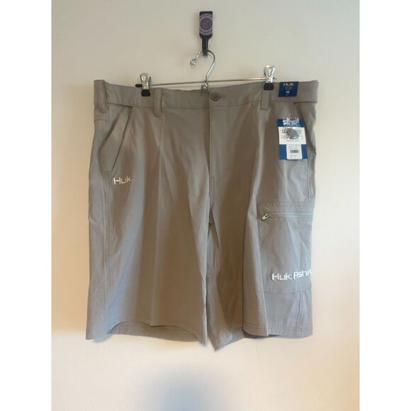 HUK Men's Next Level Quick-Drying Performance Fishing Shorts NWT XXL - Picture 3 of 7
